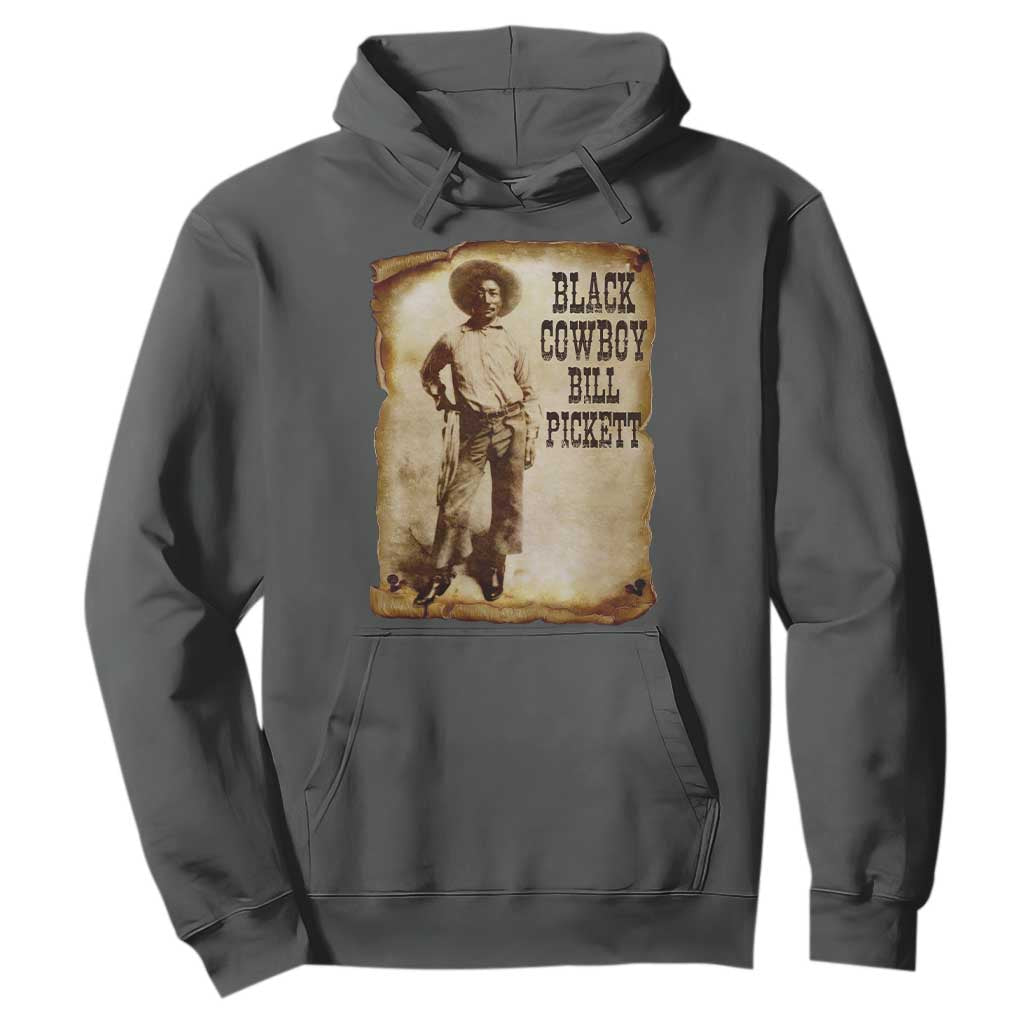 Black Cowboy Bill Pickett Hoodie African American Cowboys Black History