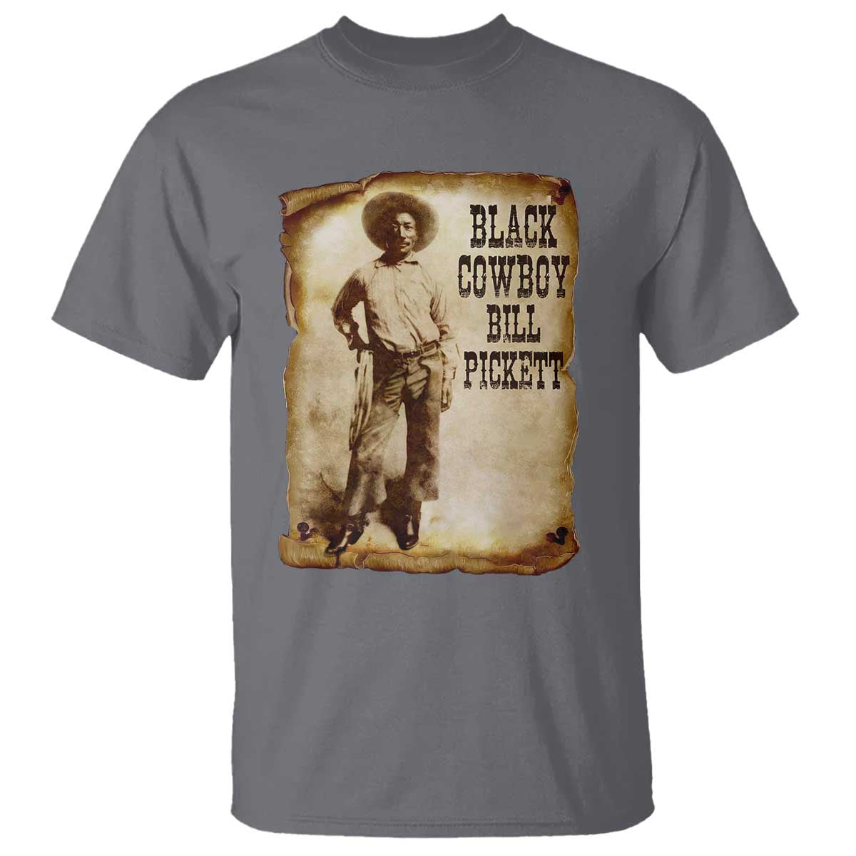 Black Cowboy Bill Pickett T Shirt African American Cowboys Black History