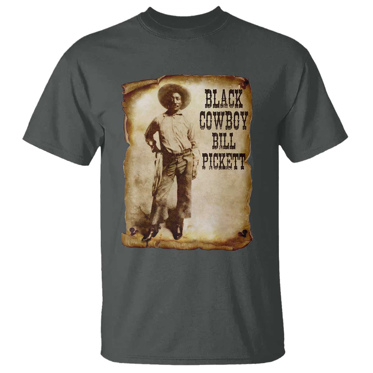Black Cowboy Bill Pickett T Shirt African American Cowboys Black History