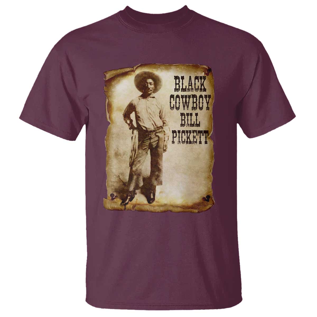 Black Cowboy Bill Pickett T Shirt African American Cowboys Black History