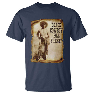 Black Cowboy Bill Pickett T Shirt African American Cowboys Black History