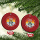 Statue of Liberty Hands Off Protest Christmas Ornament Resist Resistance - African Pride