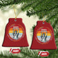 Statue of Liberty Hands Off Protest Christmas Ornament Resist Resistance - African Pride