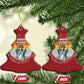 Statue of Liberty Hands Off Protest Christmas Ornament Resist Resistance - African Pride