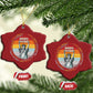 Statue of Liberty Hands Off Protest Christmas Ornament Resist Resistance - African Pride