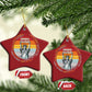 Statue of Liberty Hands Off Protest Christmas Ornament Resist Resistance - African Pride
