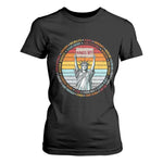 Statue of Liberty Hands Off Protest T Shirt For Women Resist Resistance - African Pride