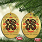 Immigrant Rights Christmas Ornament Chinga La Migra - African Pride