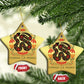 Immigrant Rights Christmas Ornament Chinga La Migra - African Pride
