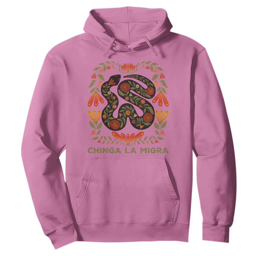 Immigrant Rights Hoodie Chinga La Migra - African Pride