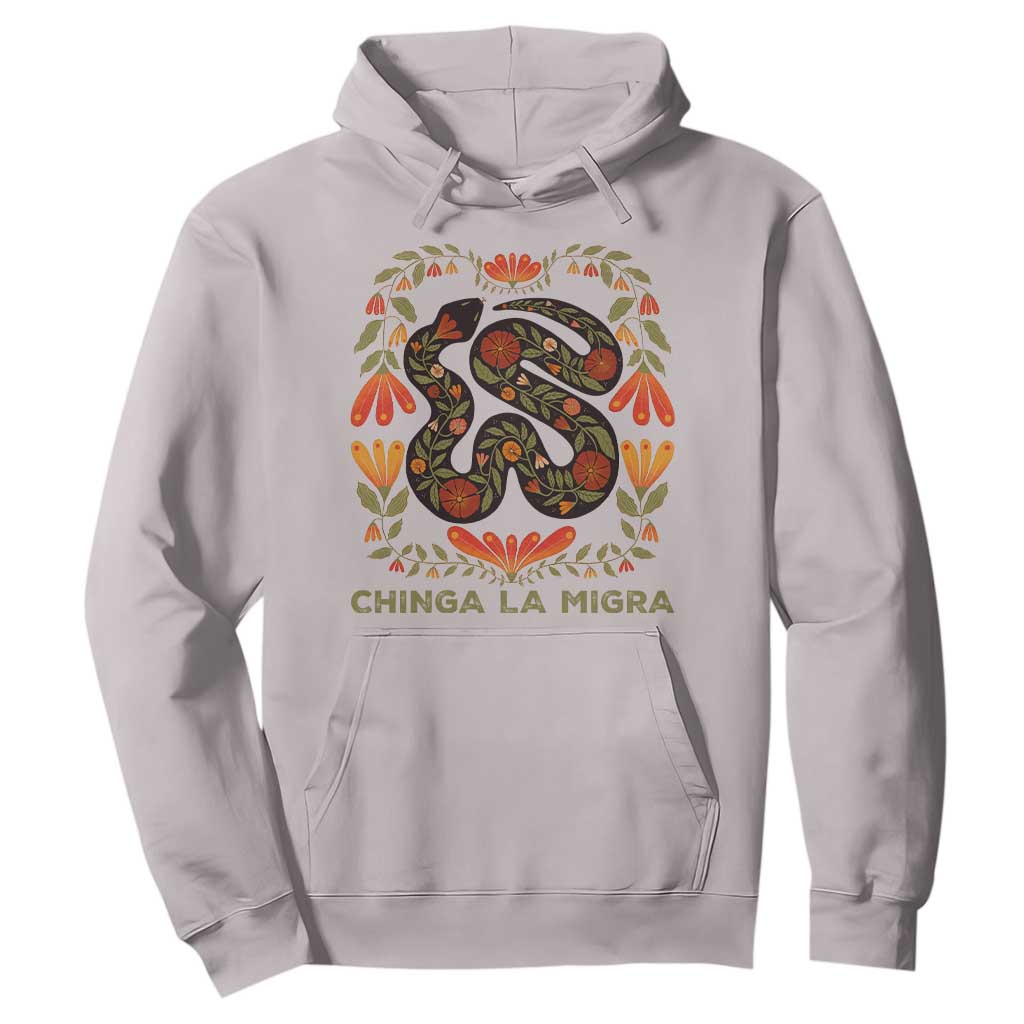 Immigrant Rights Hoodie Chinga La Migra - African Pride