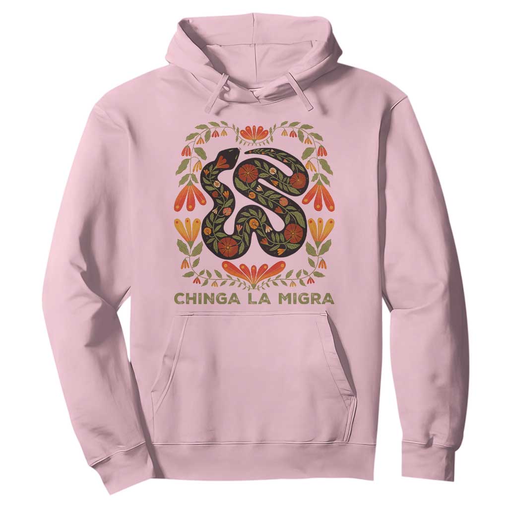 Immigrant Rights Hoodie Chinga La Migra - African Pride
