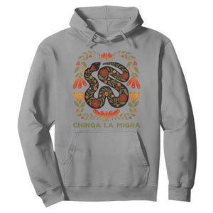 Immigrant Rights Hoodie Chinga La Migra - African Pride