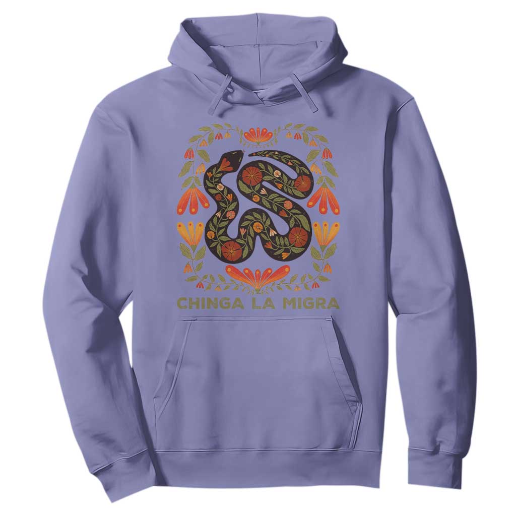 Immigrant Rights Hoodie Chinga La Migra - African Pride