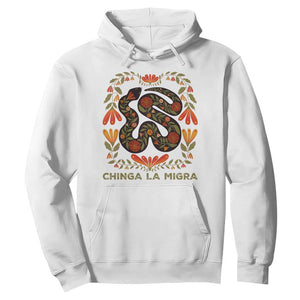 Immigrant Rights Hoodie Chinga La Migra - African Pride