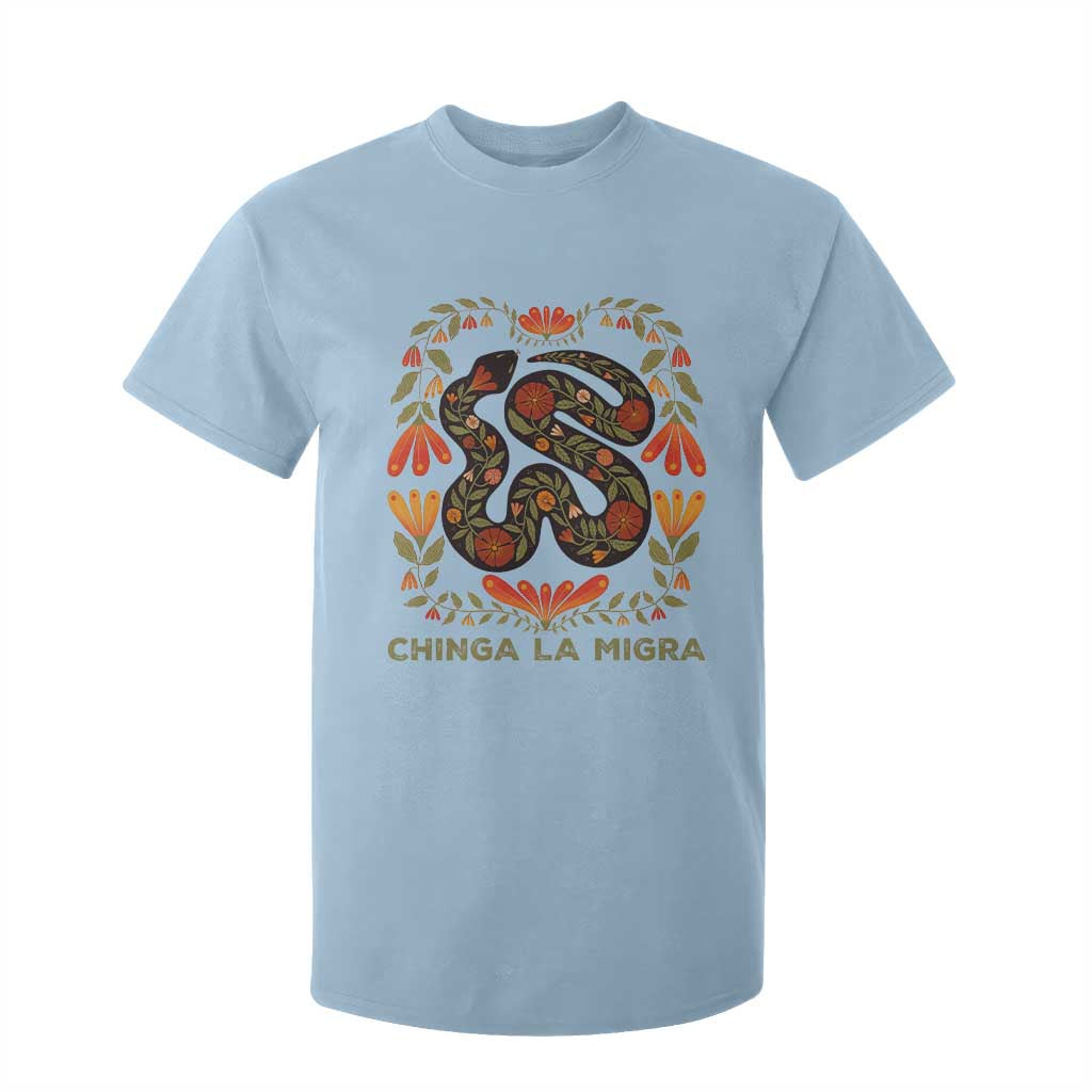 Immigrant Rights T Shirt For Kid Chinga La Migra - African Pride