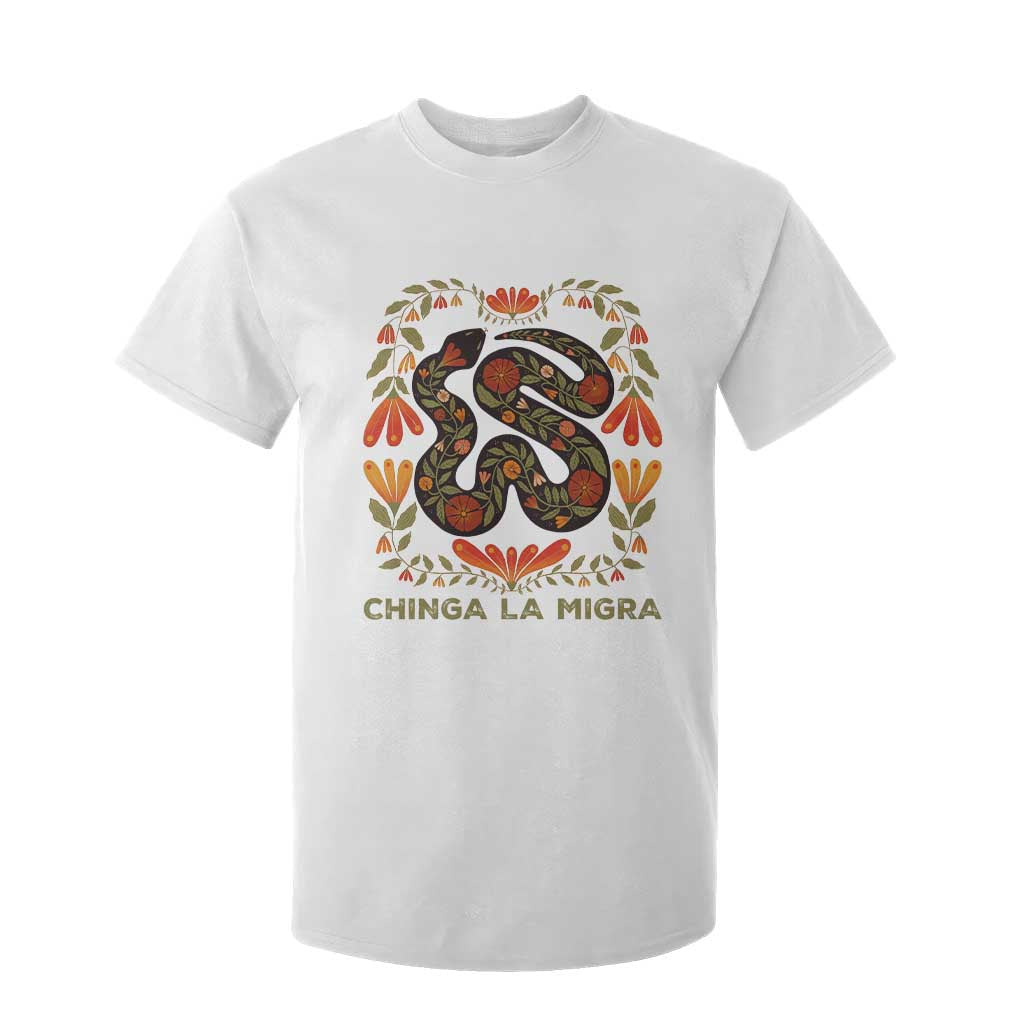 Immigrant Rights T Shirt For Kid Chinga La Migra - African Pride