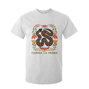 Immigrant Rights T Shirt For Kid Chinga La Migra - African Pride