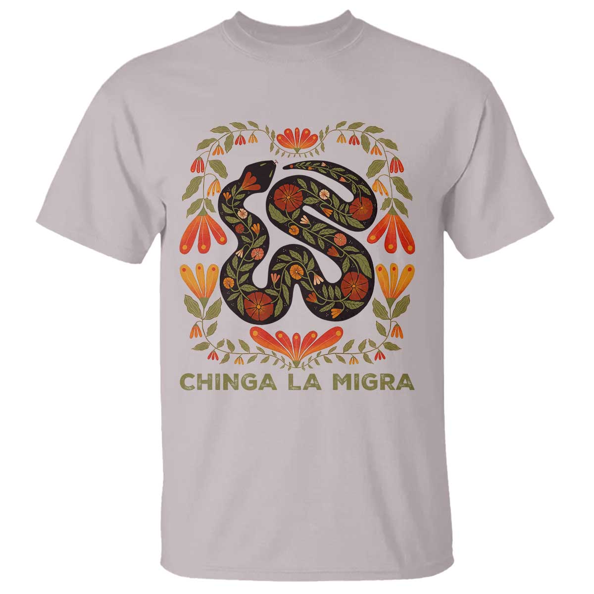 Immigrant Rights T Shirt Chinga La Migra - African Pride
