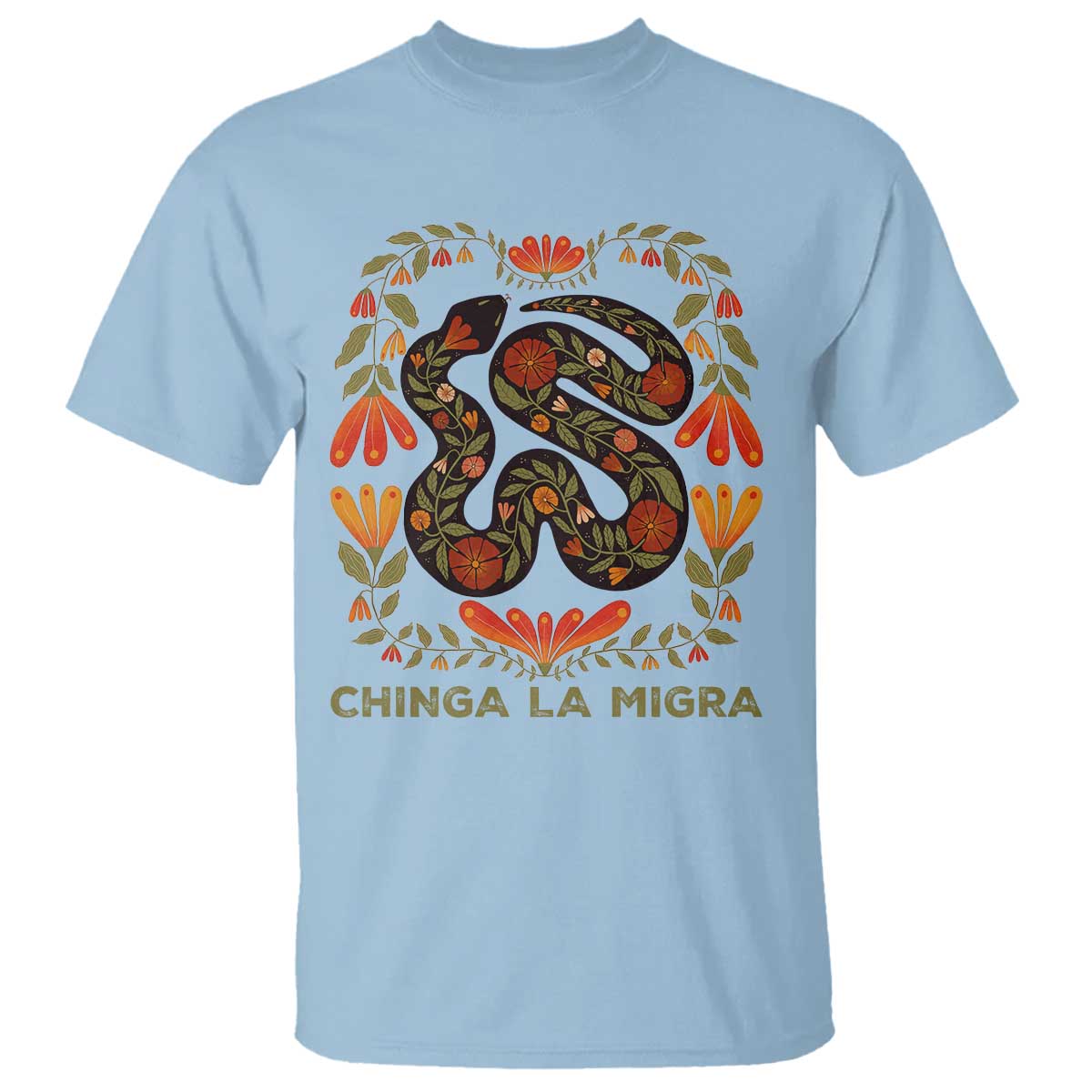 Immigrant Rights T Shirt Chinga La Migra - African Pride