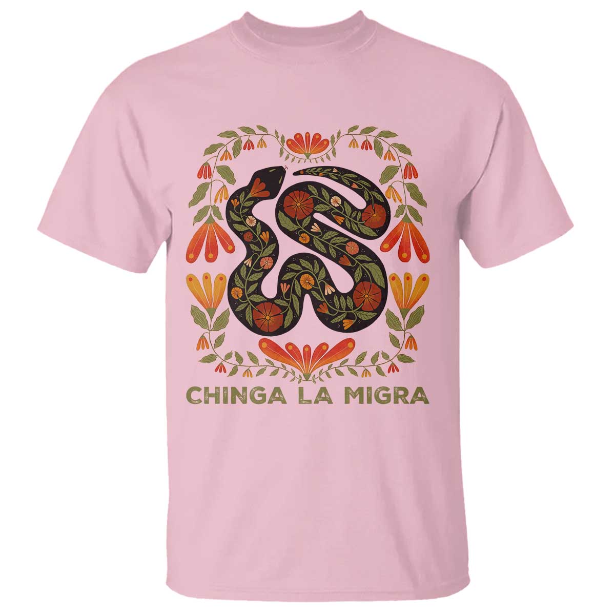 Immigrant Rights T Shirt Chinga La Migra - African Pride