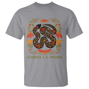 Immigrant Rights T Shirt Chinga La Migra - African Pride