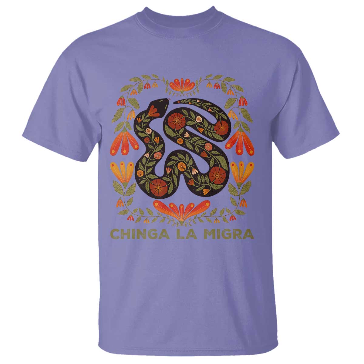 Immigrant Rights T Shirt Chinga La Migra - African Pride
