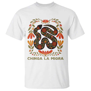 Immigrant Rights T Shirt Chinga La Migra - African Pride