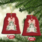 Christian Christmas Christmas Ornament Oh Come Let Us Adore Him Nativity Christmas Tree Bow - African Pride