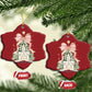 Christian Christmas Christmas Ornament Oh Come Let Us Adore Him Nativity Christmas Tree Bow - African Pride