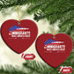 Immigrants Make America Great Christmas Ornament American Flag Pro Immigration - African Pride