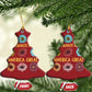 Immigrants Make America Great Christmas Ornament Political Progressive Pro Immigration Wildflower Gift - African Pride