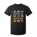 Immigrants Make America Great T Shirt For Kid Political Progressive Pro Immigration Wildflower Gift - African Pride