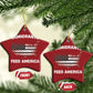 Immigrants Feed America Christmas Ornament Grunge US Flag - African Pride