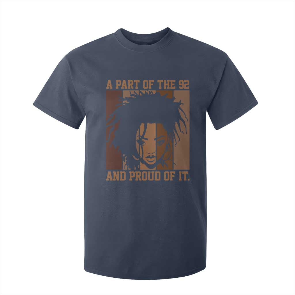 92 Percent Black Woman Power T Shirt For Kid A Part Of The 92% And Proud Of It - African Pride