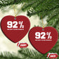 92 Percent Black Woman Power Christmas Ornament 92% Our Unity Is Our Strength - African Pride