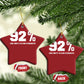 92 Percent Black Woman Power Christmas Ornament 92% Our Unity Is Our Strength - African Pride
