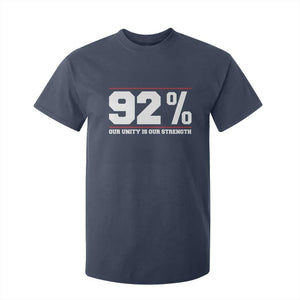 92 Percent Black Woman Power T Shirt For Kid 92% Our Unity Is Our Strength - African Pride