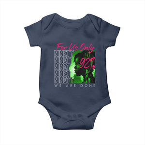 The 92% Black Women Power Baby Onesie For Us Only 92% We Are Done - African Pride