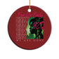 The 92% Black Women Power Christmas Ornament For Us Only 92% We Are Done - African Pride