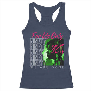 The 92% Black Women Power Racerback Tank Top For Us Only 92% We Are Done - African Pride