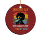 92 Percent Melanin African Women Christmas Ornament Minding My Black Woman Business: The 92% - African Pride