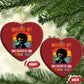 92 Percent Melanin African Women Christmas Ornament Minding My Black Woman Business: The 92% - African Pride