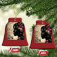 The 92% Black Women Power Christmas Ornament 92 Percent Floral Melanin Girls - African Pride