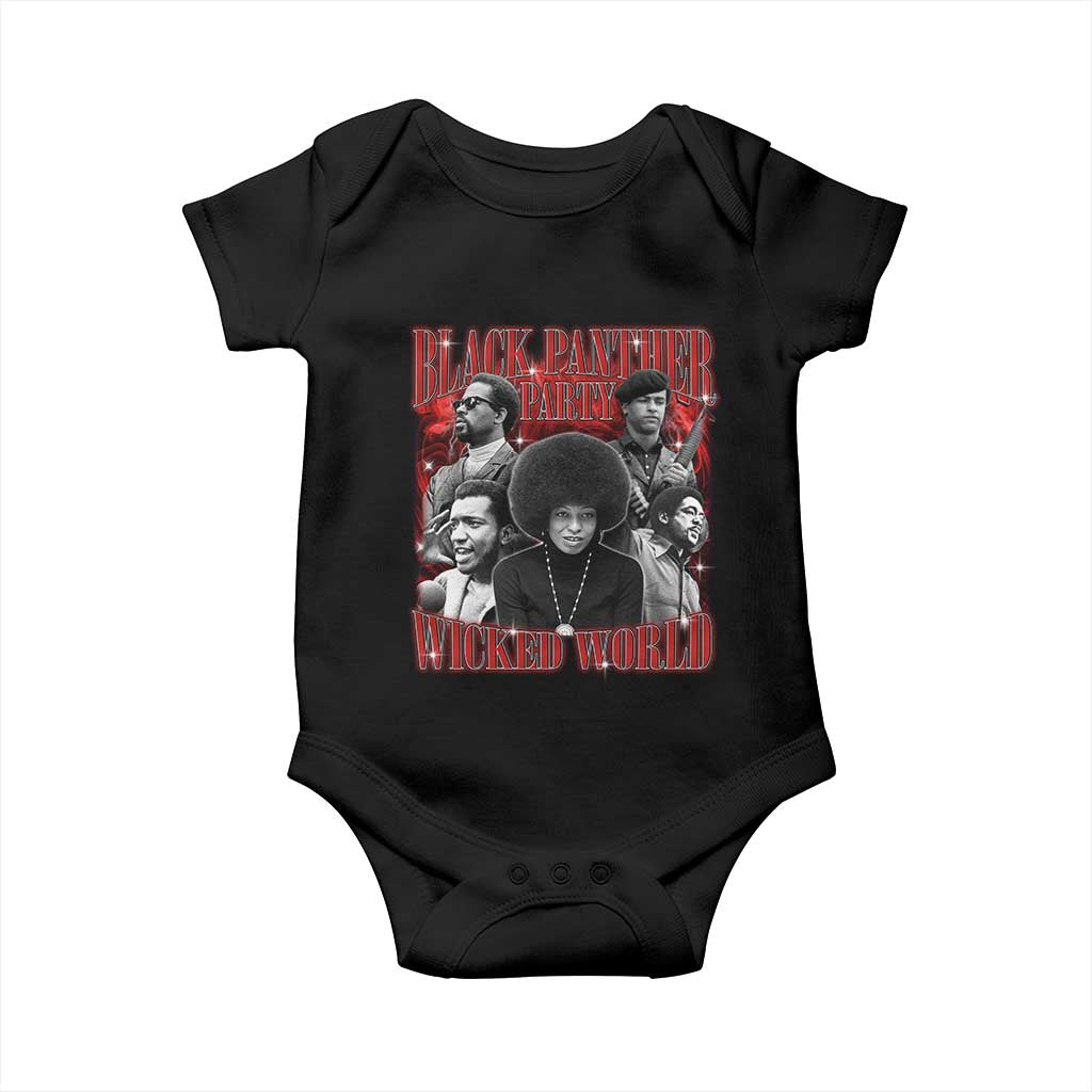 Black Panther Party Baby Onesie Black History Month - African Pride