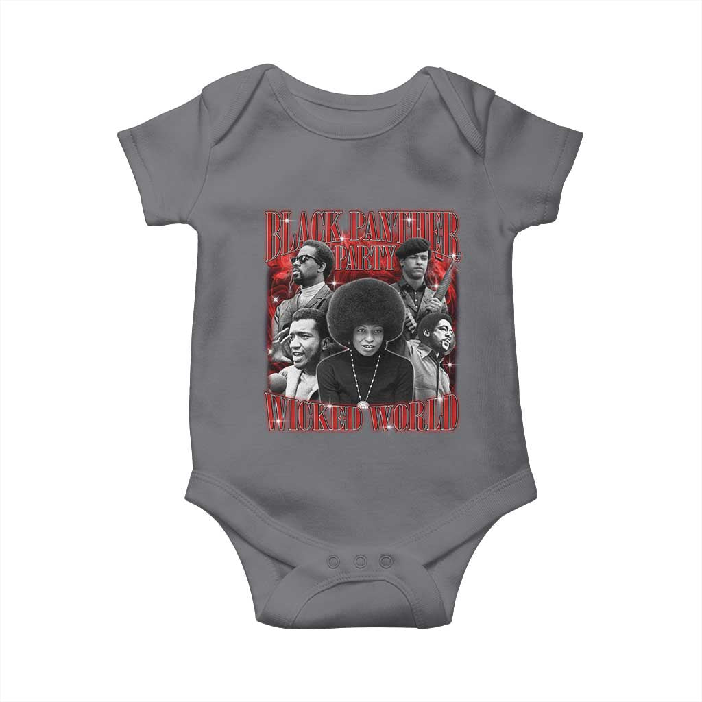 Black Panther Party Baby Onesie Black History Month - African Pride