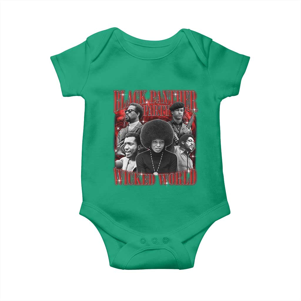 Black Panther Party Baby Onesie Black History Month - African Pride