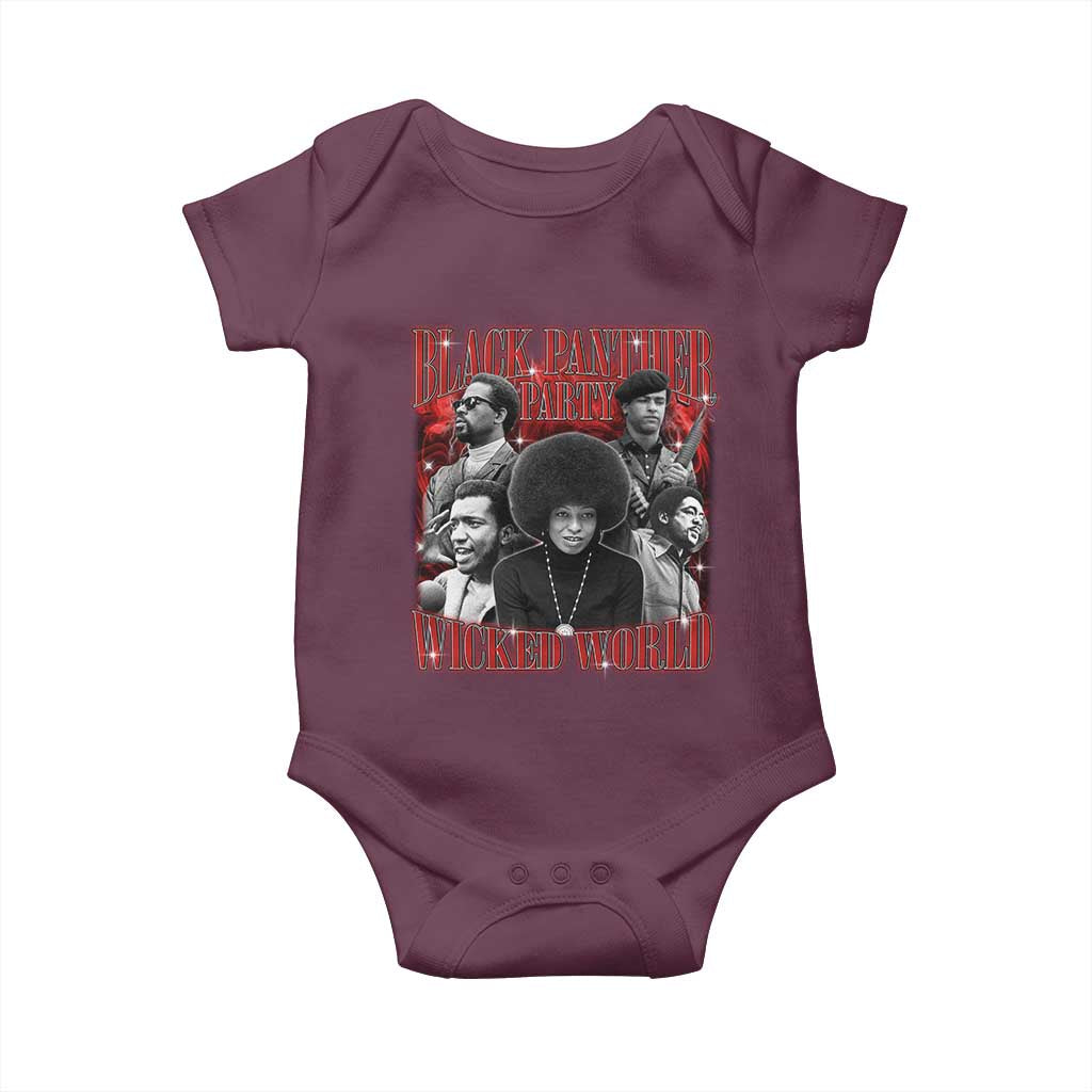 Black Panther Party Baby Onesie Black History Month - African Pride