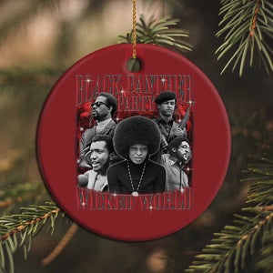 Black Panther Party Christmas Ornament Black History Month - African Pride