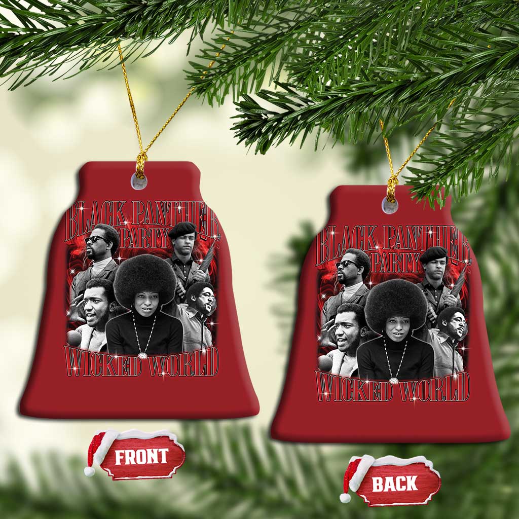 Black Panther Party Christmas Ornament Black History Month - African Pride